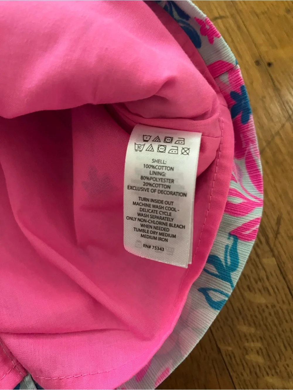Tommy Bahama Pink & Blue Floral Shift Dress